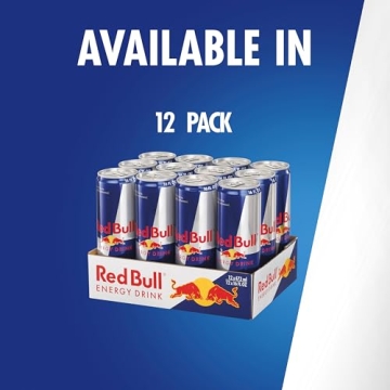 Red Bull Energy Drink - 151mg Caffeine & B Vitamins, 12 Pack