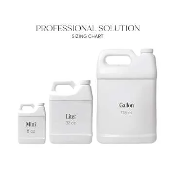 Dolce Glow 12% Senza Sole Professional Tanning Solution, Gallon Luxury Sunless Tanning Formula