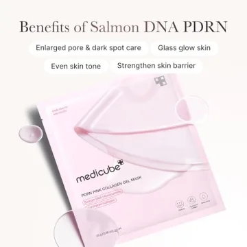 Medicube Salmon PDRN Pink Collagen Gel Mask - Hydrating Overnight Treatment