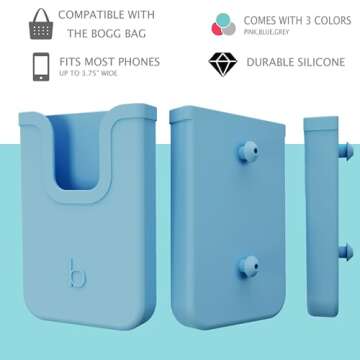 Stylish EASYDOG Phone Holder Compatible with Bogg Bag