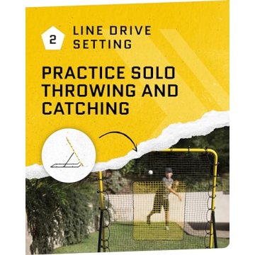 SKLZ Fielding Trainer - Versatile Baseball & Softball Rebounder