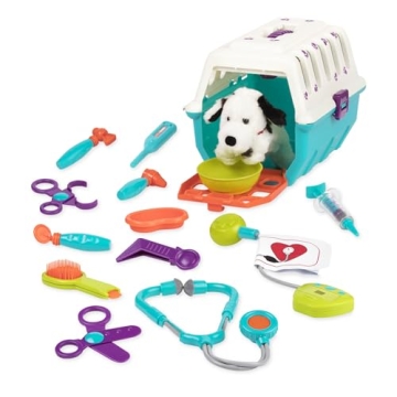 Battat Veterinarian Toy Set with Plush Dalmatian Puppy & Tools