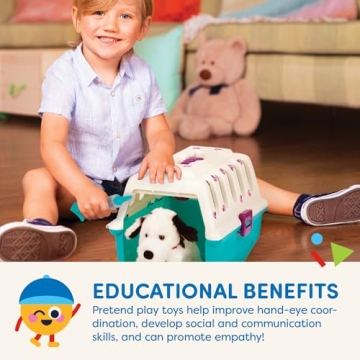 Battat Veterinarian Toy Set with Plush Dalmatian Puppy & Tools