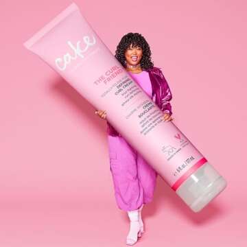 Cake Beauty Curl Defining Cream, The Curl Friend - Moisturizes and Defines Curls – For Frizz Contr...