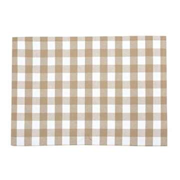 Urban Villa Placemats for Dining Table 100% Cotton Placemats 14''x20'' Over Sized Tablemats Set of 6...
