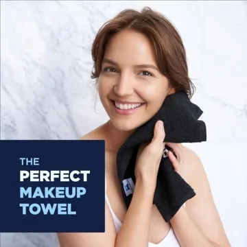 Ben Kaufman Makeup Remover Face Washcloth - 100% Cotton Towel
