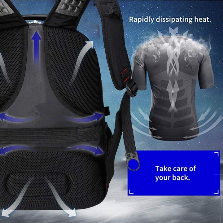 Travel Laptop Backpack with USB Charging Convenience