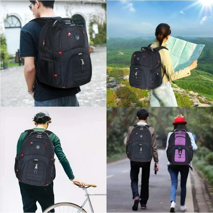 Travel Laptop Backpack with USB Charging Convenience