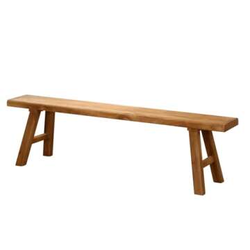Farmhouse Indoor Wooden Benches - Stylish & Versatile