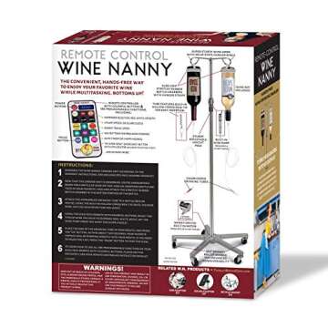 Maad Wine Nanny Prank Gift Box - Hilarious Gag Gift for Parties