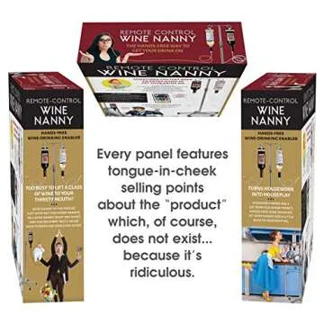 Maad Wine Nanny Prank Gift Box | Hilarious Gag Gift
