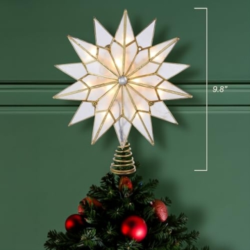 Kurt S. Adler Lighted 7-Point Star Tree Topper