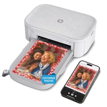 HP Sprocket Studio Plus Wireless Instant Photo Printer - Capture Memories in Vibrant Color!