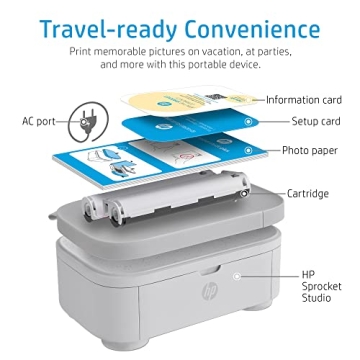 Buy HP Sprocket Studio Plus 4x6 Wireless Photo Printer