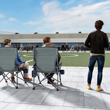 TIMBER RIDGE Oversized Camping Chair - Heavy Duty & Comfortable