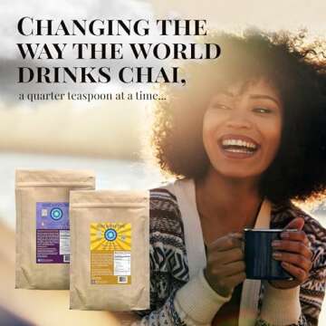 Blue Lotus Chai - Instant Sugar-Free Masala Chai Powder