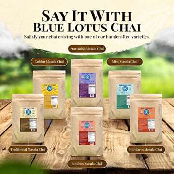 Blue Lotus Chai - Instant Sugar-Free Masala Chai Powder