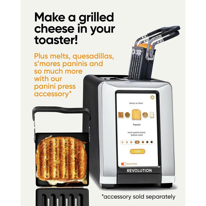 Revolution InstaGLO R180B - Stylish Touchscreen Toaster