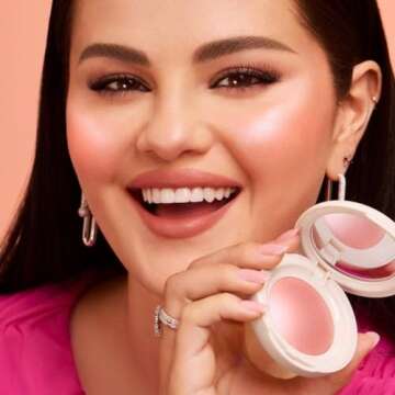 Rare Beauty by Selena Gomez Soft Pinch Luminous Powder Blush - Cheer (light warm pink) 0.098 oz / 2.8 g