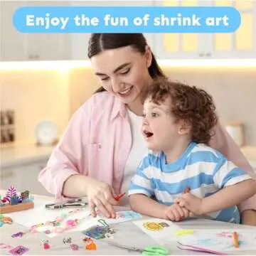 Auihiay 198 Pieces Shrink Plastic Kit for Creative Crafting