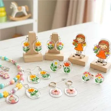 Auihiay 198 Pieces Shrink Plastic Kit for Creative Crafting