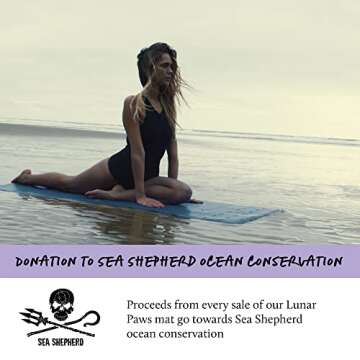 Yogi Bare Lunar Paws Yoga Mat - Eco-Friendly & Non-Slip