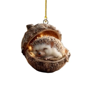 Charming Forest Animal Acorn Ornaments for Christmas