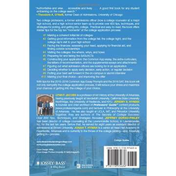 The Secrets of Picking a College (and Getting In!) (Professors' Guide)