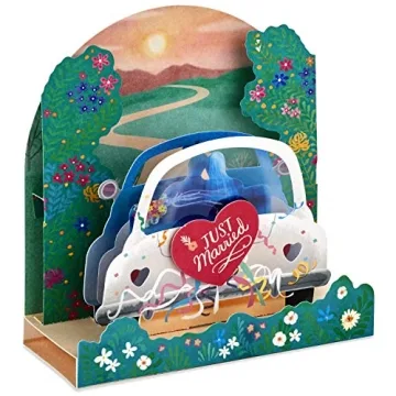 Hallmark Just Married Pop Up Wedding Card