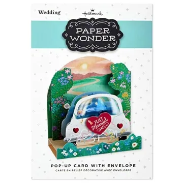 Hallmark Just Married Pop Up Wedding Card
