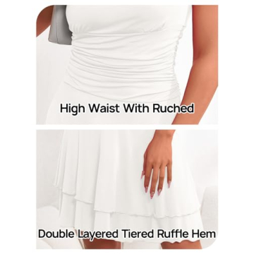 Stylish Backless Swing Beach Dress for Summer Fun