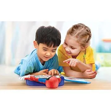 eKids Spidey and His Amazing Friends Book, Toddler Toys with Built-in Preschool Learning Games, Educational Toys for Fans of Spiderman Toys and Gifts (Styles May Vary)