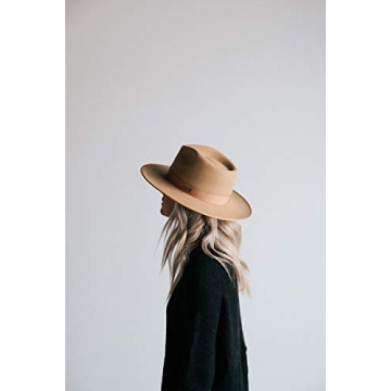 Gigi Pip Monroe Rancher Western Fedora Hat for Women
