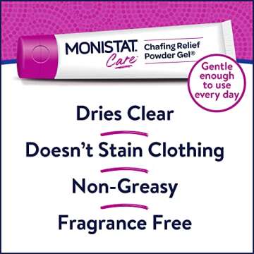 Monistat Chafing Relief Gel - Anti-Chafe Protection 1.5 Oz