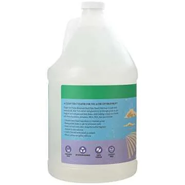 Plant-Based Liquid Dish Soap 1 Gallon Refill with Basil Scent