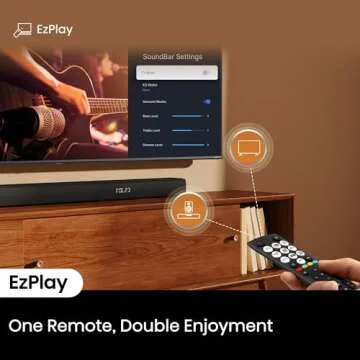 Hisense 5.1 Soundbar with Wireless Subwoofer and Dolby Audio
