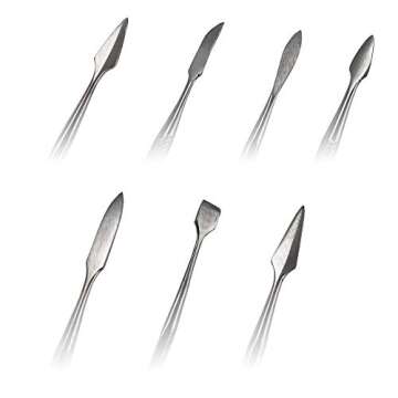 Versatile 7-PC Double-Ended Spatula and Carver Set