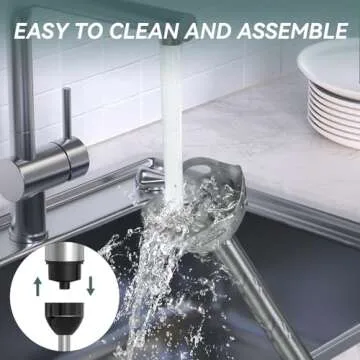 Juissiart 5 in 1 Immersion Blender with Turbo Mode
