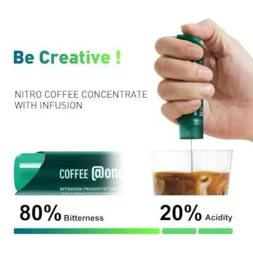 COFFEE@ONCE Latte Coffee Concentrate for Instant Iced Drinks