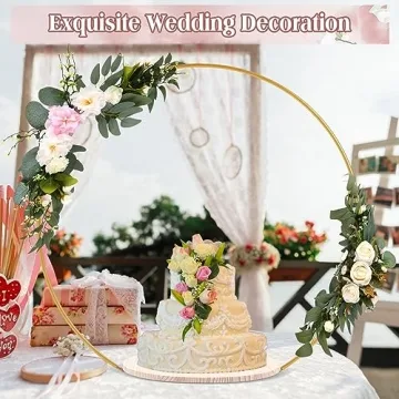 Norme Tall Wedding Arch Cake Stand for Events