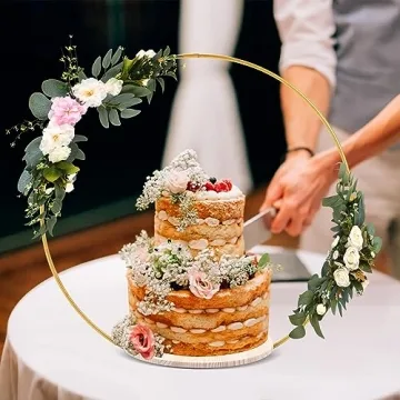 Norme Tall Wedding Arch Cake Stand for Events