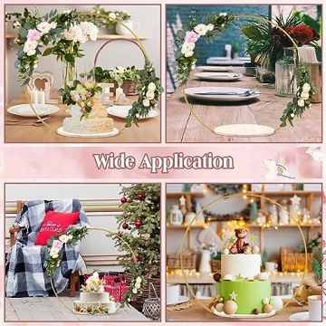 Norme Tall Wedding Arch Cake Stand for Events