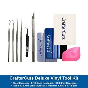 Silhouette Cameo 4 HTV Bundle - Silhouette Handbook, AutoBlade, Reflective HTV, PixScan, Silhouette HTV Starter Kit, Hook Tool, GITD HTV