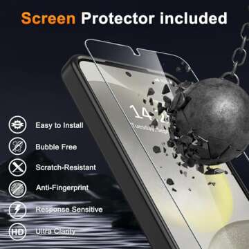 LATVIN Galaxy S25 Plus Case with MagSafe Compatibility