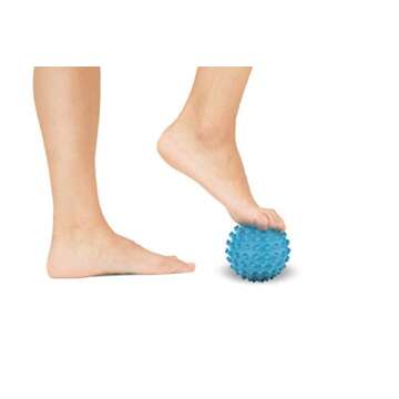 Spiky Massage Ball - Foot Massage Ball, Trigger Point Ball, Plantar Fasciitis Ball Massager, Physica...