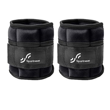 Sportneer Adjustable Ankle Weights Set for Ultimate Fitness