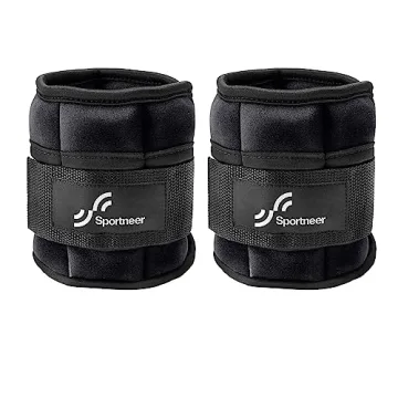 Sportneer Adjustable Ankle Weights Set for Ultimate Fitness