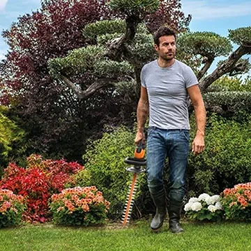 WORX Cordless 22" Hedge Trimmer – Lightweight & Powerful