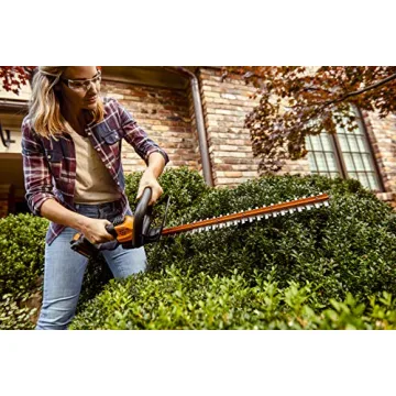WORX Cordless 22" Hedge Trimmer – Lightweight & Powerful