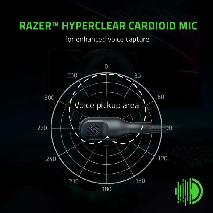 Razer BlackShark V2 X Gaming Headset - 7.1 Sound